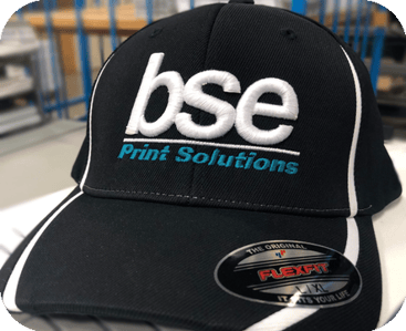 BSE Print Solutions now offering apparel puff hats blur rounded corners