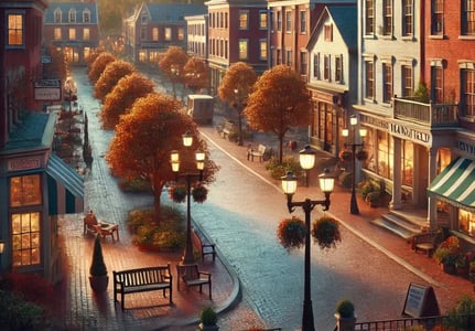 New England town crop